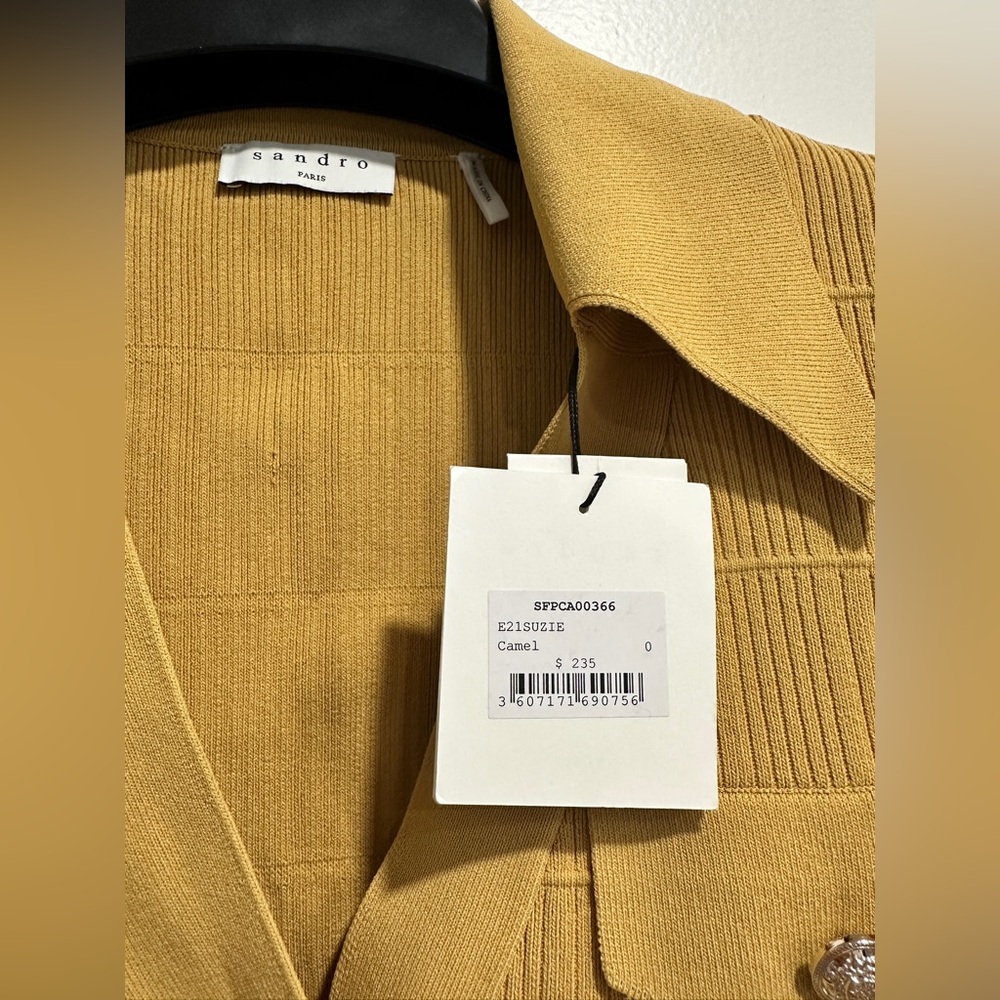 Sandro NWT Button-Up Cardigan - Picture 3 of 4